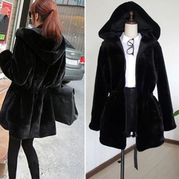 Jacket in fur New With tags,,two- sided wear - Picture 3 of 7